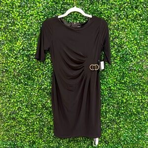 JH petite Short Dress black size 6p